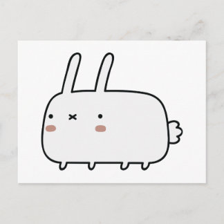 Timid Rabbit Briefkaart