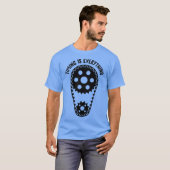Timing is alles grappig en Sarcastisch T-shirt (Voorkant volledig)