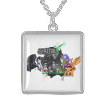 "Timing Is Everything" Ketting in sterling silver