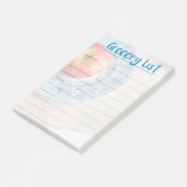 Timless Apple - Grocery List Post-it Notes (Schuin)