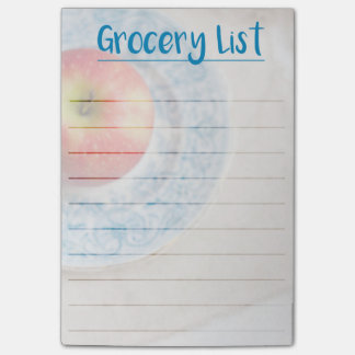 Timless Apple - Grocery List Post-it Notes