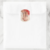 Timless Elegance Ronde Sticker (Tas)