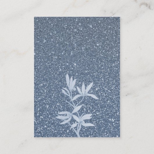 Timless Flower Weddenschap Bedankt Informatiekaartje (Achterkant)