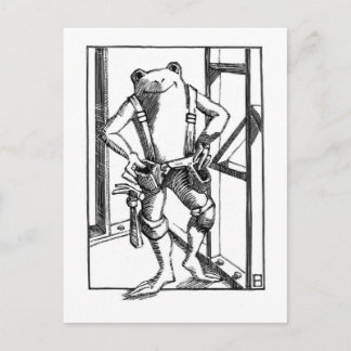 timmerman briefkaart