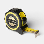 Timmerman houtbewerking Timmerwerk Zwart Goud Mode Rolmaat (Hoek)