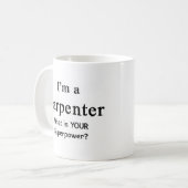 Timmerman Koffiemok (Voorkant links)