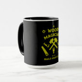 Timmerwerk en houtbewerking mok (Voorkant links)