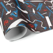 Timmerwerk Gereedschap, houtbewerking Cadeaupapier (Rol Hoek)