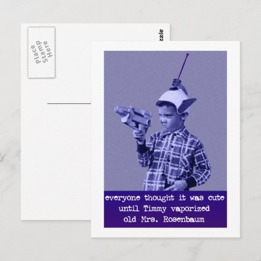 Timmy Briefkaart (Voorkant / Achterkant)