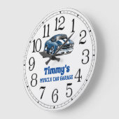 Timmy's 69 Muscle Car Grote Klok (Hoek)