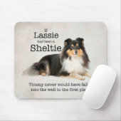 Timmy's Tri-Color Sheltie Mousepad Muismat (Met muis)