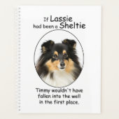 Timmy's Tri-Color Sheltie Planner (Voorkant)