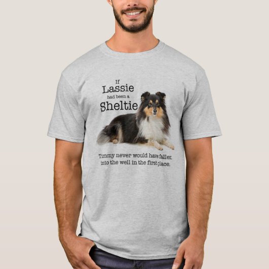 Timmy's Tri-Color Sheltie T-Shirt (Voorkant)