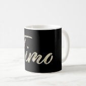 Timo Name whitegold Tasse Teetasse (Devant droit)