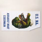 Timonier de bateau d'assaut de l'US Navy (Serviette de bain)