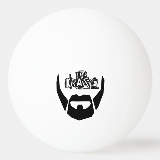 Timothy Krane The Krane Black Beard Pingpongballen (Voorkant)