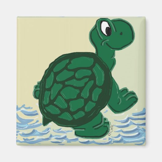 Timothy the Turtle Magneet (Voorkant)