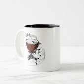 Timpani Tweekleurige Koffiemok (Voorkant links)