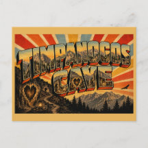 Timpanogos Cave Utah Hartvormige Stalactiet Kunst
