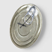 Tin Can deksel Novelty Grote Klok (Hoek)