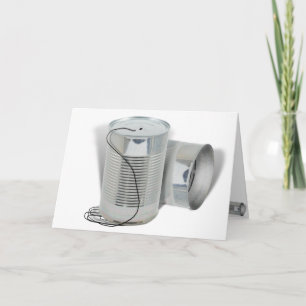Tin Can Phone (Hoor je me NU?) Kaart