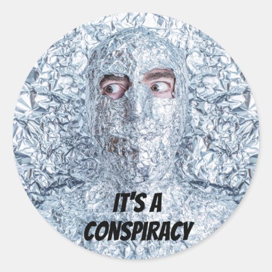 Tin Folie Pet Society Ronde Sticker (Voorkant)