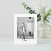 Tin-Man Briefkaart (Staand voorkant)