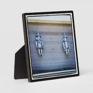 Tin-Man en Tin-vrouw Fotoplaat