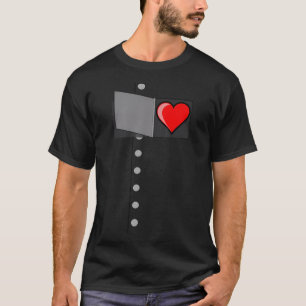 Tin Man Heart - Oz Tinman Halloween Kostuum T-shirt