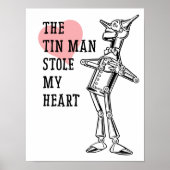 Tin Man heeft mijn hart gestolen Poster (Voorkant)