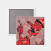 Tin Man Magnet Magneet (Voorkant / Achterkant)
