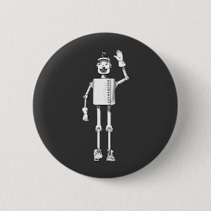 Tin-Man Ronde Button 5,7 Cm