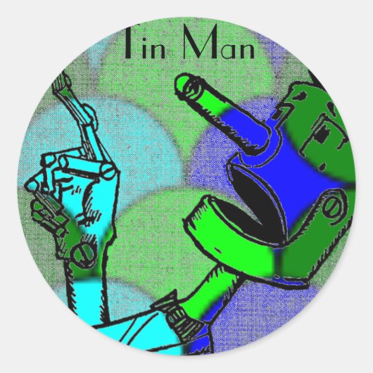 Tin Man Sticker (Voorkant)