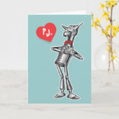 Tin Man- Tovenaar van Oz Kaart (Gele Bloem)