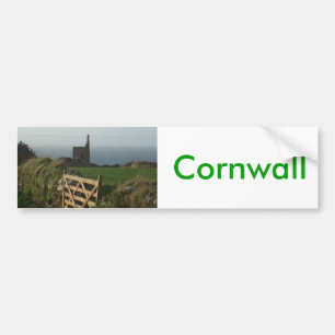 Tin mine Cornwall Bumpersticker
