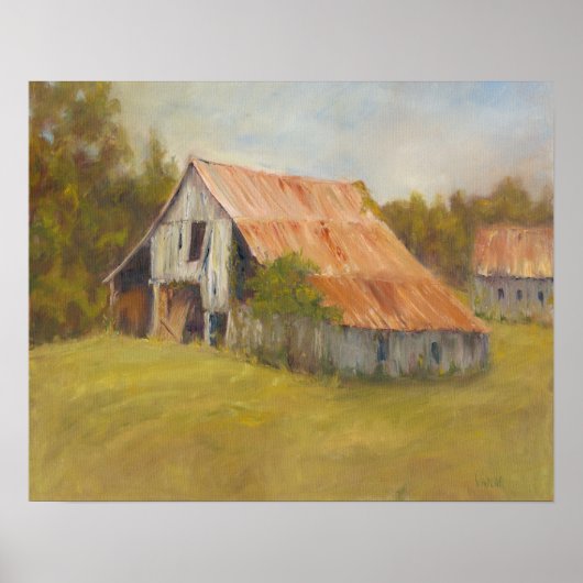 Tin Roof Barn Poster (Voorkant)