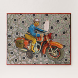 TIN SPEELGOED MOTORFIETS TIPPCO LEGPUZZEL