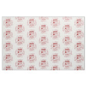 Tin van sardines voor de pop stof (Fat Quarter)