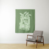 Tin van sardines zoute snack wandkleed (In situ)