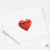 Tin Whistleaholic Vie Coeur Sticker (Enveloppe)