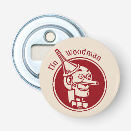 Tin Woodman (Tin Man) Face CC0899 Wonderful Wizard Button Flesopener