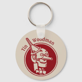 Tin Woodman (Tin Man) Face CC0901 Wonderful Tovena Sleutelhanger