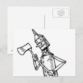 Tin Woodsman Briefkaart (Voorkant / Achterkant)
