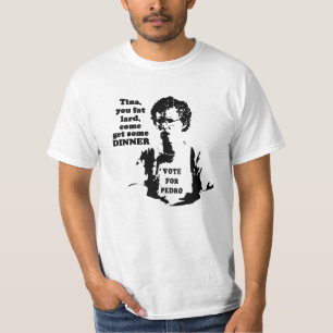 Tina, dikke reuzel kom eten t-shirt