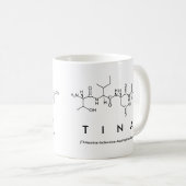 Tina peptide nom mug (Devant droit)