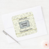 Tincture Modèle de Étiquette de produit gris pâle (Enveloppe)