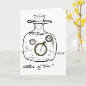 Tinctuur van de tijd kaart (Gele Bloem)