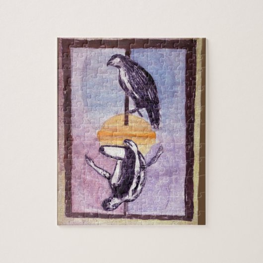 Tine Abstracte Kunst Legpuzzel (Verticaal)