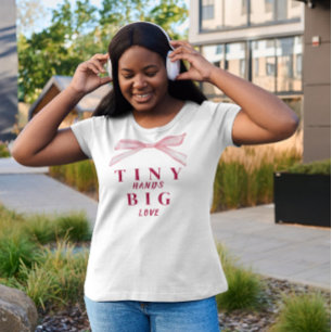 Tine Hands, Grote Liefde Baby Shower T‑Shirt T-shirt