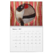 Ting van de Siamese kat Kalender (Feb 2027)